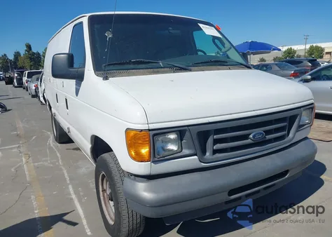 2007 Ford E-150 Commercial/Recreational z USA, uszkodzony, nr VIN 1FTNE14W17DA34219